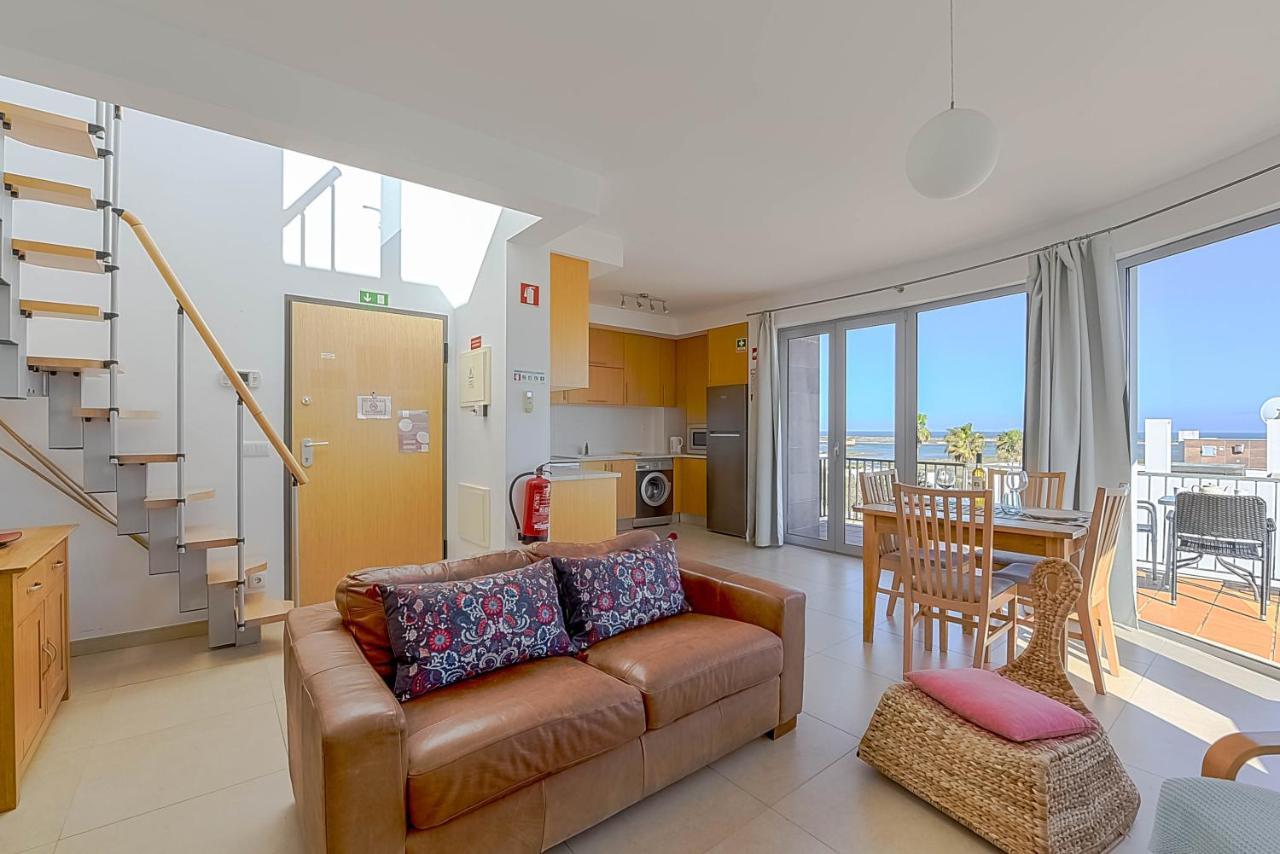 Penthouse Quilha Apartment Fuzeta Exterior photo